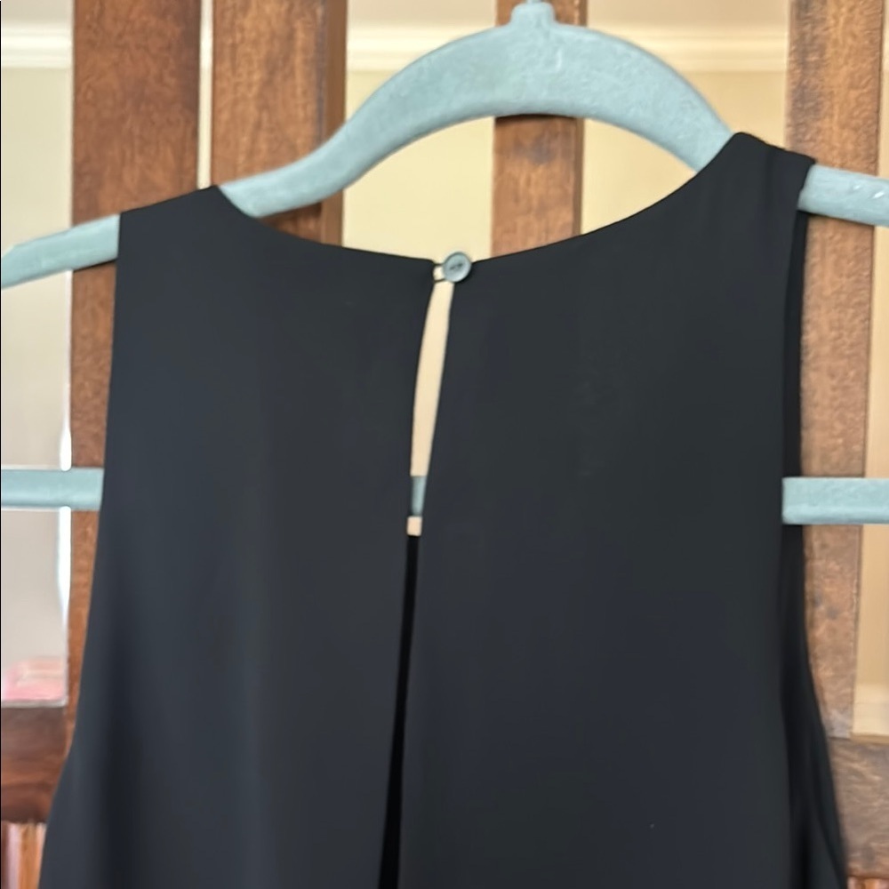 Elizabeth and James Black Asymmetrical Sheath Dress - Picture 5 of 7